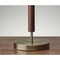 Homeroots Walnut Wood & Metal Table Lamp15 x 7 x 26.25 in. 372570 - alternate 4